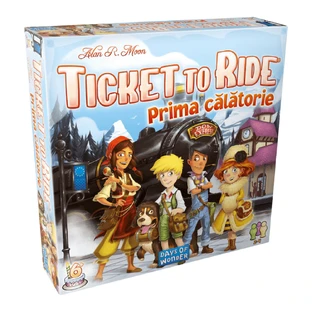 Bordspel Eerste reis, 6 jaar+, Ticket To Ride