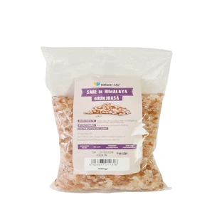 Sal rosa del Himalaya con yodo yodado, 500 g, Nature4Life