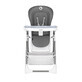 Adjustable dining chair Linn Plus, Grey, Lionelo