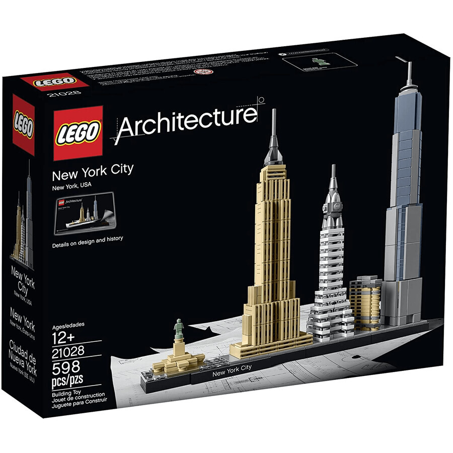 Architektur Spiel New York, 12+ Jahre, 21028, Lego Architektur