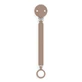 Silicone lanyard with clips for pacifier Wonder, Brown, Suavinex