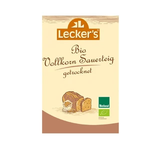 Biologische gedroogde roggemeel voor volkorenmeel, 30 g, Lecker's