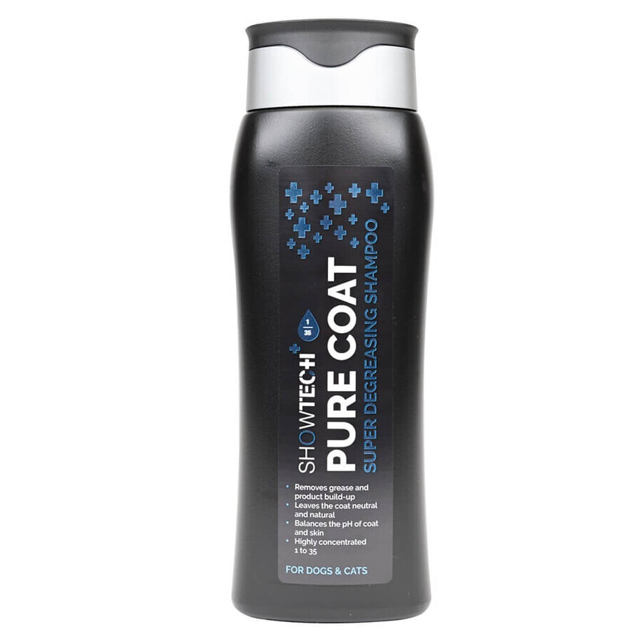 Degreasing shampoo for dogs and cats Pure Coat, 300 ml, Show Tech+