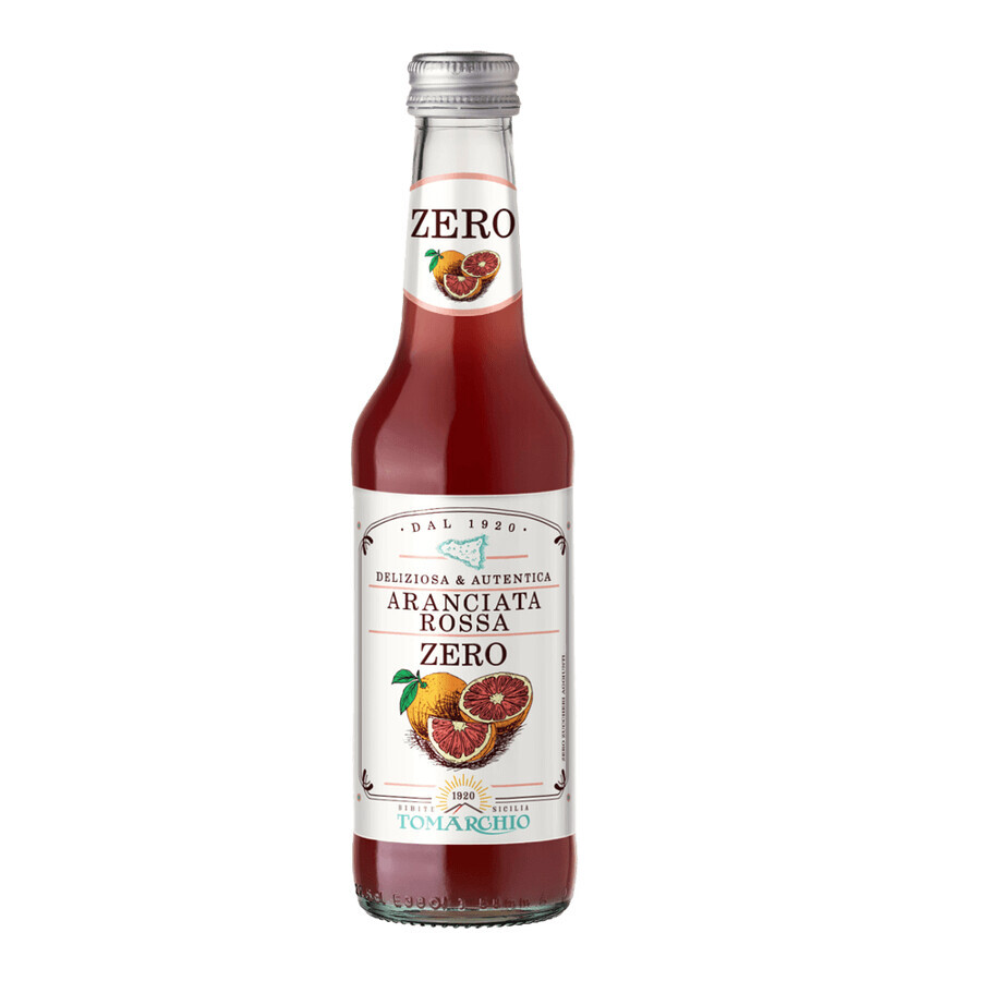 Jus d'orange rouge Deliziosa & Autentica Arancia Rossa Zero, 275 ml, Tomarchio