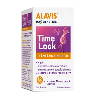 Max Genetics NMN TimeLock, 60 gélules végétales, Alavis Maxima