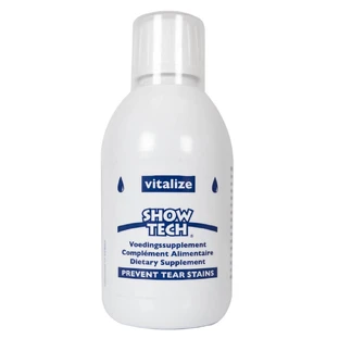 Nahrungsergänzungsmittel für Hunde Vitalize Tear Fleckenentferner, 250 ml, Show Tech+