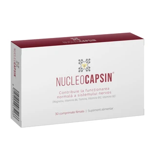 Nahrungsergänzungsmittel für das normale Funktionieren des Nervensystems Nucleocapsin, 30 Tabletten, Naturpharma
