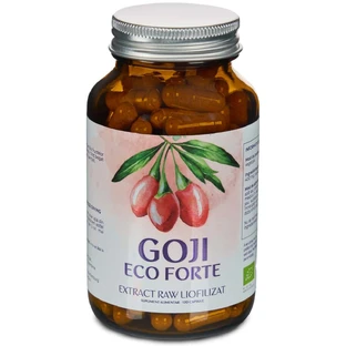 Goji Eco Forte extracto crudo liofilizado, 120 cápsulas, Aronia Charlottenburg