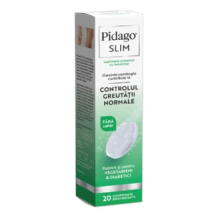 Pidago Slim, 20 comprimés effervescents, Fiterman