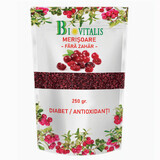 Merisoare fara zahar, 250 g, Biovitalis