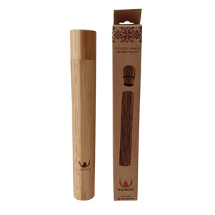 Bamboe box voor penselen, 1 stuk, Gingia