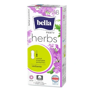 Panty Herbs Tägliche Saugeinlagen mit Eisenkraut, 18 Stück, Bella