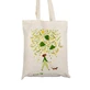 Sac réutilisable 100% coton, impression couleur, 1 pièce, Farmacia Tei x Madalina Andronic
