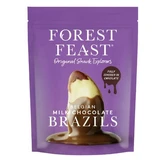 Braziliaanse noten omhuld met Belgische melkchocolade, 120 g, Forest Feast