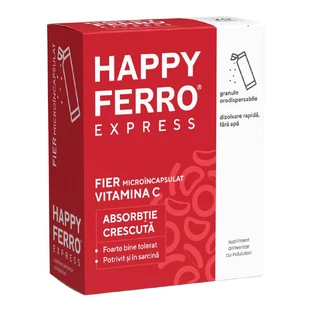Happyferro Express, 20 sachets with orodispersible granules, Fiterman