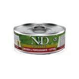 Nassfutter mit Huhn und Granatapfel für Kätzchen und trächtige Katzen N&D Prime Kitten, 70 g, Farmina