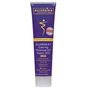 Crema para el tratamiento del eczema húmedo Aceite de Onagra 20% Med, 100 ml, Allergika