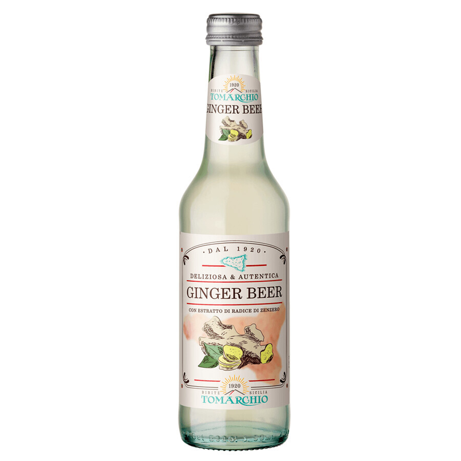 Bebida con sabor a jengibre Deliziosa & Autentica Ginger Beer, 275 ml, Tomarchio