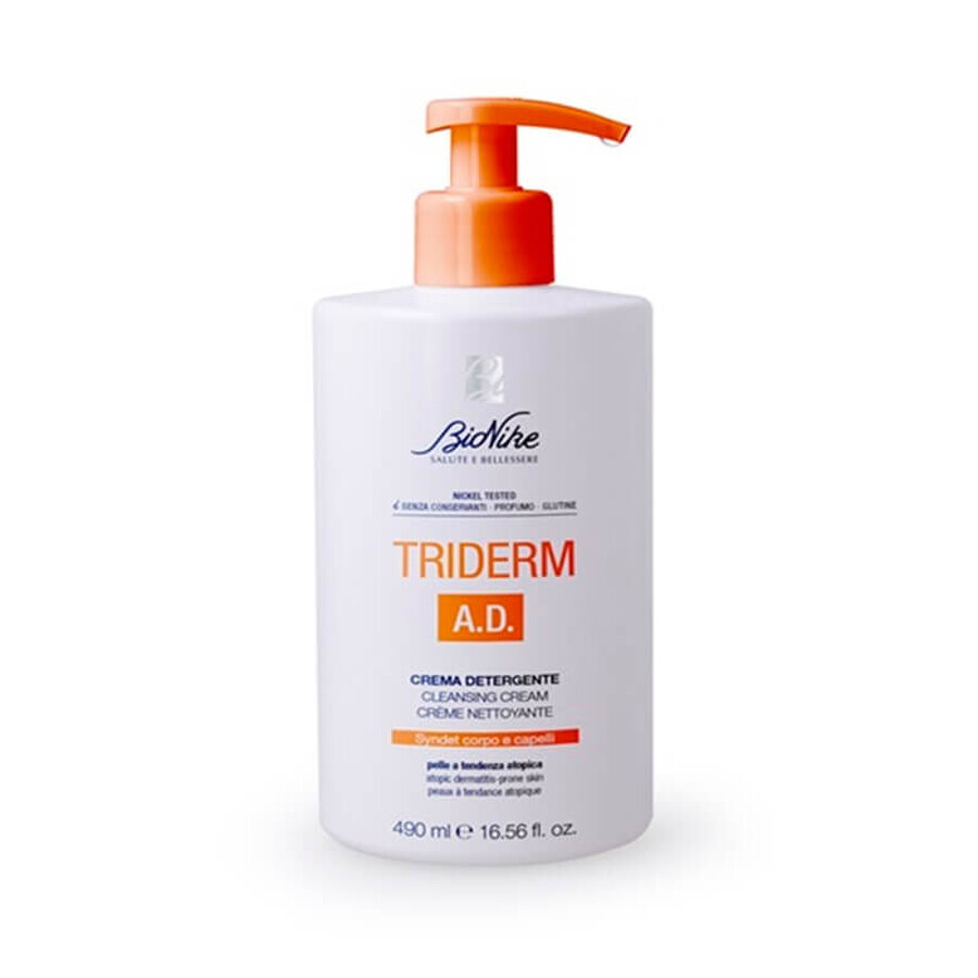 Comprar Crema limpiadora para pieles con dermatitis atópica Triderm, 490 ml, Bionike Crema limpiadora para pieles con dermatitis atópica Triderm, 490 ml, Bionike