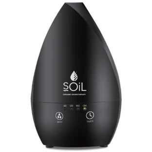 Ultrasonic diffuser for aromatherapy black, 1 piece, Soil