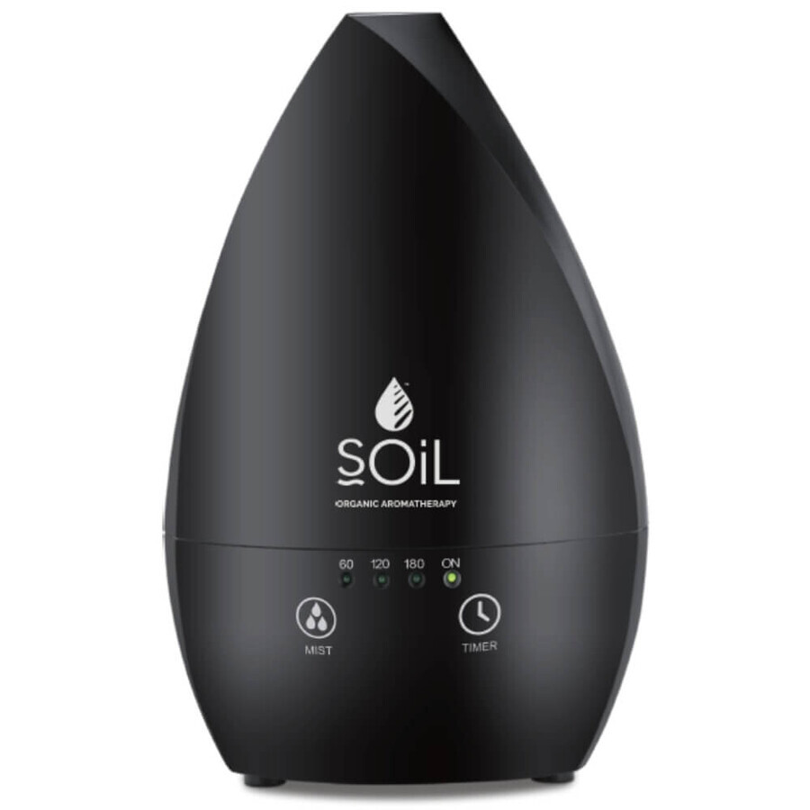 Ultrasonic diffuser for aromatherapy black, 1 piece, Soil