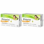 Priorin Onderhoudt Gezond Haar, 2 x 60 capsules, Bayer