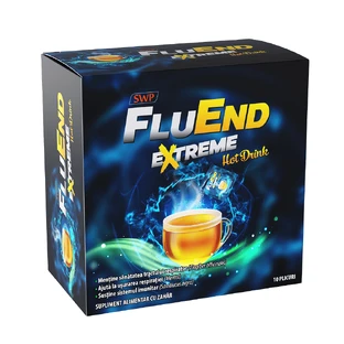 Fluend Extreme Heißgetränk, 10 Portionsbeutel, Sun Wave Pharma
