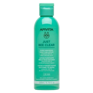 Loción purificante para poros dilatados Just Bee Clear, 200 ml, Apivita