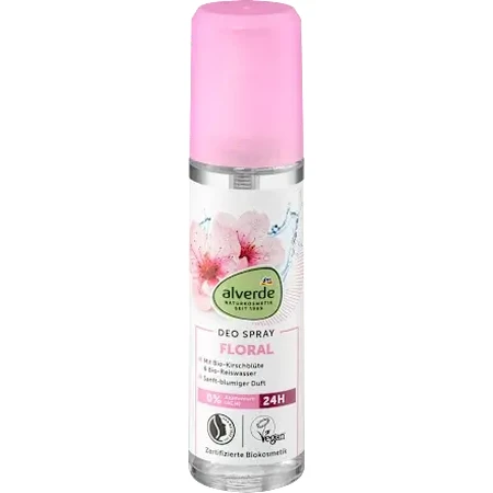 alverde NATURKOSMETIK Deodorant Spray Bloemig, 75 ml