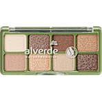 alverde NATURKOSMETIK Lidschattenpalette Nr.50 Nude Glam Nude, 1 Stück