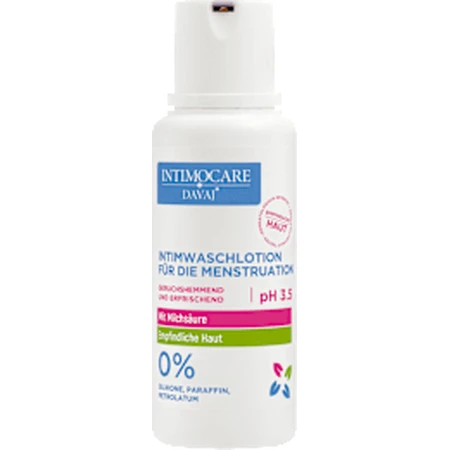 DAVAJ DERMOCARE Jabón íntimo menstrual, 250 ml