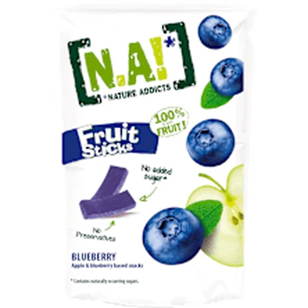 N.A! Apple and blueberry fruit snack, 35 g