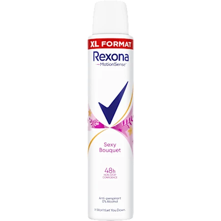 Rexona Desodorante Spray Sexy Bouquet, 200 ml
