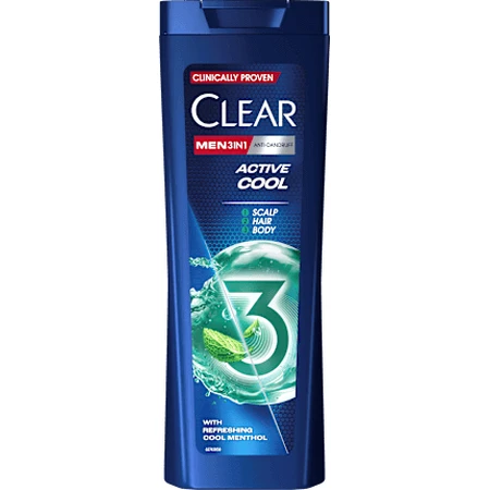 CLEAR Men Männershampoo Active Cool 360 ml