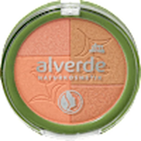 alverde NATURKOSMETIK Colorete colorido No.30 Sunkissed Glow, 9 g