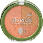 alverde NATURKOSMETIK Colorete colorido No.30 Sunkissed Glow, 9 g