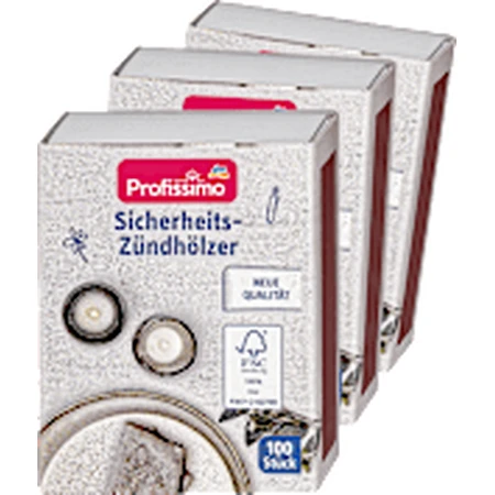 Profissimo Sicherheitsstreichhölzer, 300 Stück