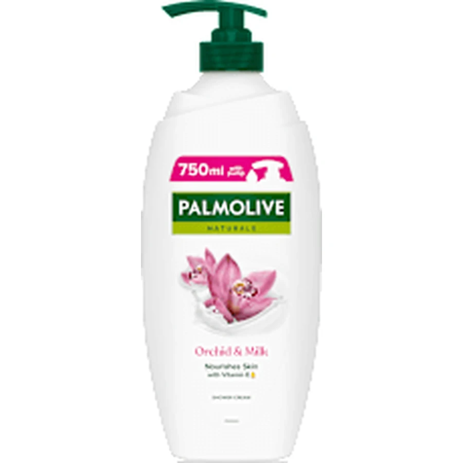 PALMOLIVE Gel de Ducha Orquídea y Leche, 750 ml