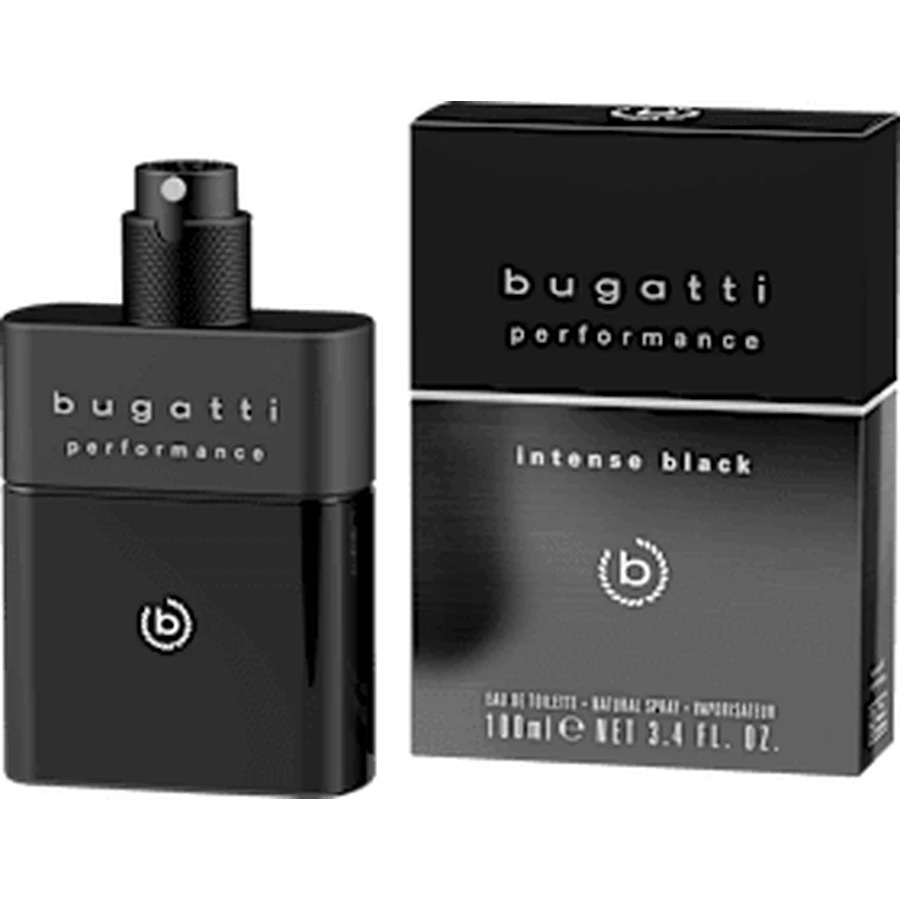 bugatti Eau de toilette Intense Black, 100 mm