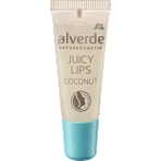 alverde NATURKOSMETIK Brillo de labios Barra de labios Juicy lips Coco, 8 ml
