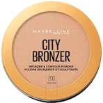 MAYBELLINE NEW YORK City bronzer bronzing powder 200 Medium Cool, 8 g