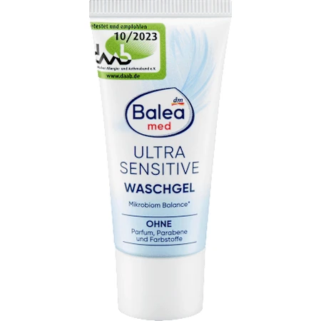 Balea med Ultra-sensitive washing gel, 20 ml