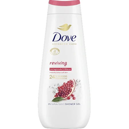 Dove Advanced Opwekkende Douchegel, 400 ml