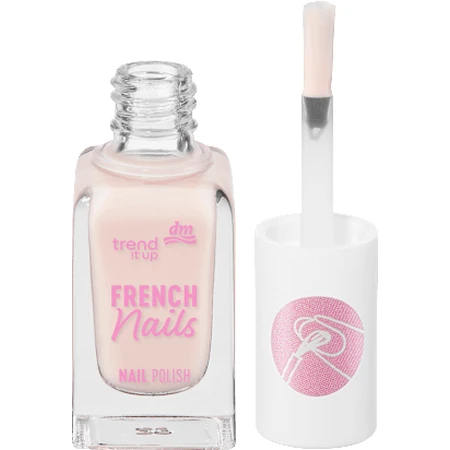 trend !t up Vernis à ongles French 010 White Nude, 8 ml