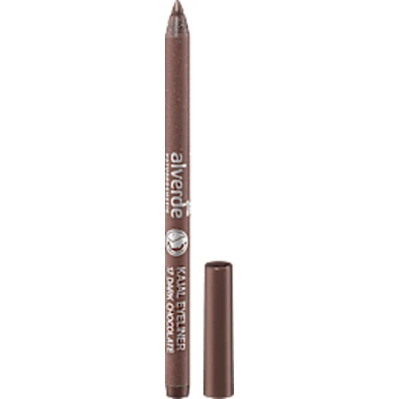 alverde NATURKOSMETIK Kajal Oogpotlood Nr.17 Donkere Chocolade, 1.2 g