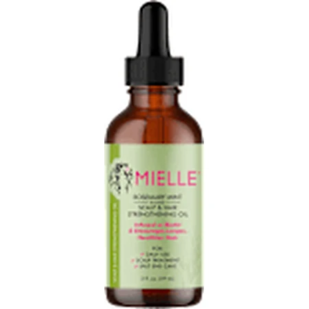 MIELLE Aceite para el cuero cabelludo y el cabello con romero y menta, 59 ml
