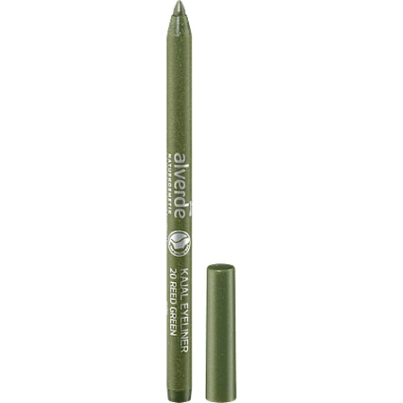 alverde NATURKOSMETIK Crayon Kajal pour les yeux n° 20 Reed Green, 1,2 g