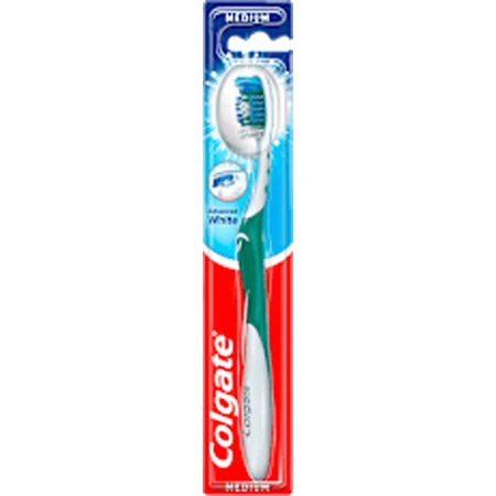Colgate Toothbrush Advanced White Medium, 1 pc