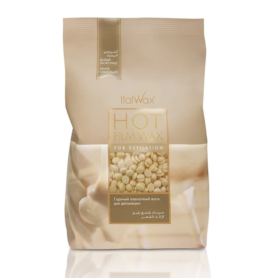 italwax Ceara Elástico Perlas de Chocolate Blanco, 500 g
