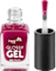 trend !t up Esmalte de Uñas Gel Brillante 220 Rojo Ciruela Oscuro, 11 ml